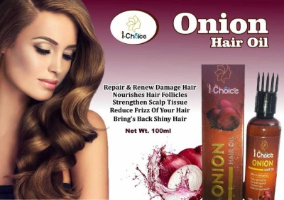 I-CHOICE Black seed Onion Hair Oil 100 ml Hair Oil(100 ml)