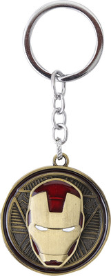 RainSound Ironman Face Rotating Metal Key Chain