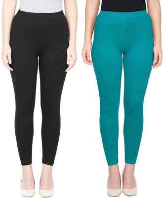Errish Enterprises Ankle Length  Ethnic Wear Legging(Black, Green, Solid)