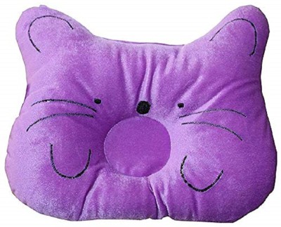 Customary Polyester Fibre Animals Sleeping Pillow Pack of 1(Purple)