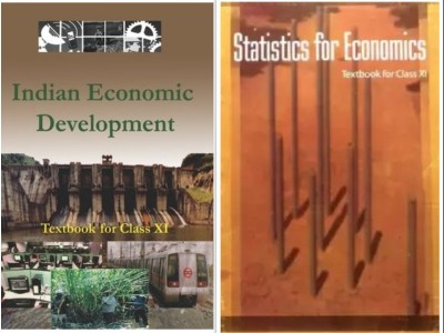 NCERT BOOK FOR CLASS-XI(11th) ECONOMIC (Indian Economic Devlopment, Statistics For Economics) ,set Of 2 Books(Paperback, NCERT)