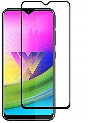 BRENZZ Edge To Edge Tempered Glass for LG W30 Pro(Pack of 1)