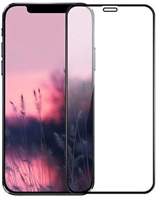 BRENZZ Edge To Edge Tempered Glass for Apple iPhone 12, Apple iPhone 12 Pro (6.1)(Pack of 1)
