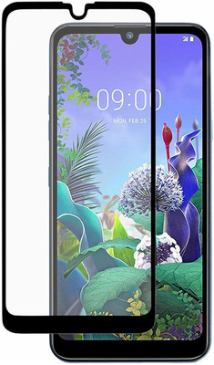 BRENZZ Edge To Edge Tempered Glass for LG Q60(Pack of 1)