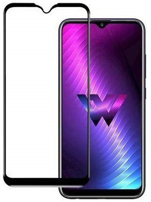 Hyper Edge To Edge Tempered Glass for LG W30 Pro(Pack of 1)