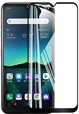 BRENZZ Edge To Edge Tempered Glass for LG Q60(Pack of 1)