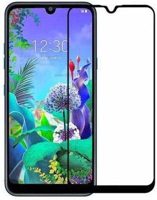 VDAT Edge To Edge Tempered Glass for LG Q60(Pack of 1)