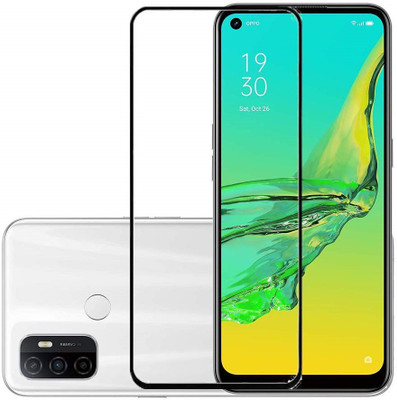 LIKEDESIGN Edge To Edge Tempered Glass for Oppo A33(Pack of 1)