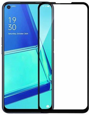 INFINITYWORLD Edge To Edge Tempered Glass for Oppo A33, Oppo A33 (2020)(Pack of 1)