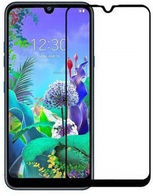 BRENZZ Edge To Edge Tempered Glass for LG Q60(Pack of 1)