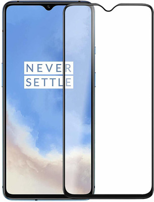 TINGTONG Edge To Edge Tempered Glass for OnePlus 7T(Pack of 1)
