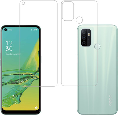 Vatsin Front and Back Screen Guard for Oppo A33(Pack of 2)