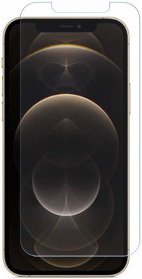 AKSHUD Tempered Glass Guard for Apple iPhone 12 (6.1)(Pack of 1)