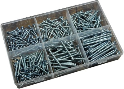 GSK Cut Carbon Steel Flat Head Chipboard Screw(5 mm Pack of 300)