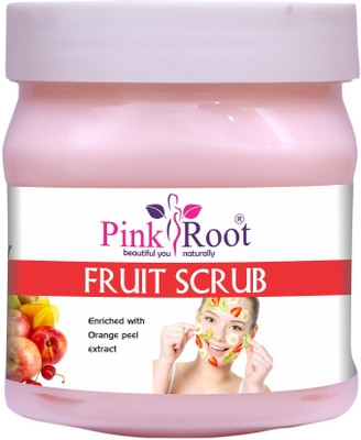 PINKROOT Fruit Scrub Enriched with Orange Peel Extract Scrub(500 ml)