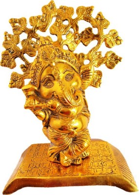 vyomika decor Decorative Showpiece  -  20 cm(Aluminium, Gold)