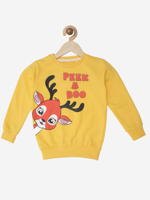 Wyld Sprog Full Sleeve Graphic Print Boys Sweatshirt
