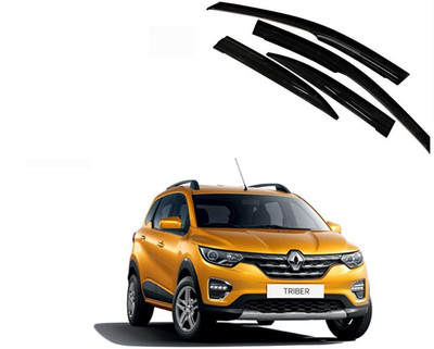 Kunj Autotech For Front, Rear Wind Deflector(Tinted Renault NA)