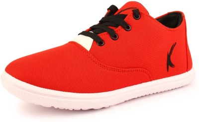 Kzaara Stylish shoes Sneakers For Men(Red , 9)