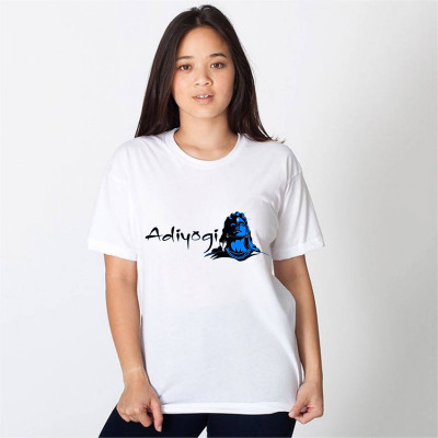 hamsa print world Printed Women Round Neck White T-Shirt