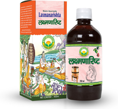 Basic Ayurveda Laxmanarishta(Pack of 3, 1350 ml)