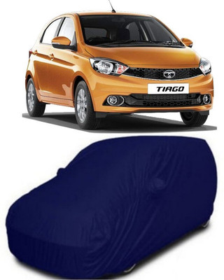 Chiefride Car Cover For Tata Tiago (With Mirror Pockets)(Blue)