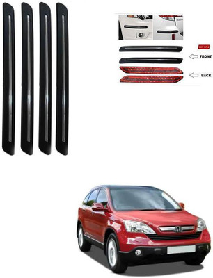 ARNEJA Rubber Car Bumper Guard(Black, Pack of 4, Honda, CR-V)