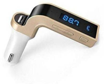 ROAR v4.1 Car Bluetooth Device with Audio Receiver, Transmitter, 3.5mm Connector, MP3 Player(White, Black)