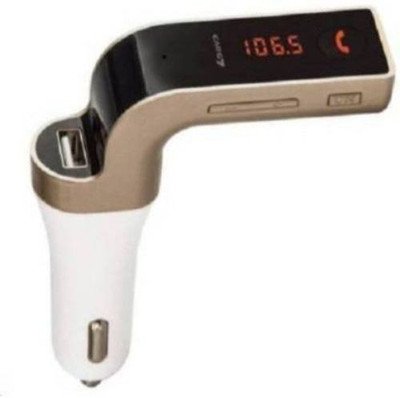 ROAR v4.1 Car Bluetooth Device with Audio Receiver, Transmitter, 3.5mm Connector, MP3 Player(White, Black)