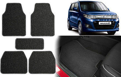 Selifuar PVC, Rubber Standard Mat For  Maruti Suzuki WagonR(Black)