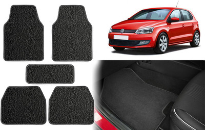 Selifuar PVC, Rubber Standard Mat For  Volkswagen Polo(Black, White)