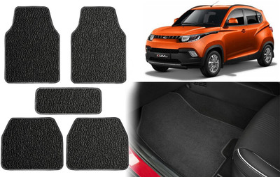 Selifuar PVC, Rubber Standard Mat For  Mahindra KUV 100(Black)