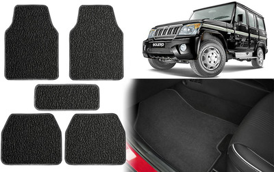 Selifuar PVC, Rubber Standard Mat For  Mahindra Bolero(Black, White)