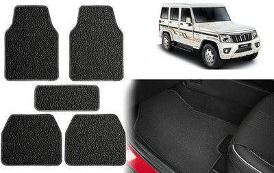 Selifuar PVC, Rubber Standard Mat For  Mahindra Bolero(Black)