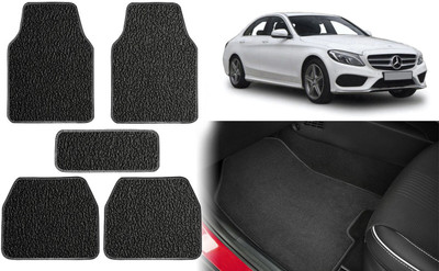 Selifuar PVC, Rubber Standard Mat For  Mercedes Benz C220(Black, White)
