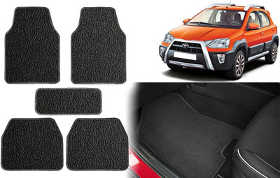 Selifuar PVC, Rubber Standard Mat For  Toyota Etios Cross(Black)