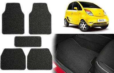 Selifuar PVC, Rubber Standard Mat For  Tata Nano(Black)