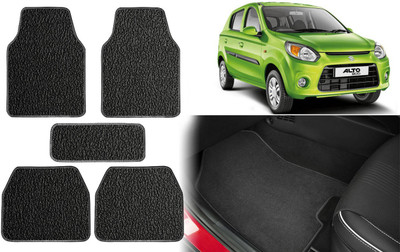 Selifuar PVC, Rubber Standard Mat For  Maruti Suzuki Alto 800(Black)