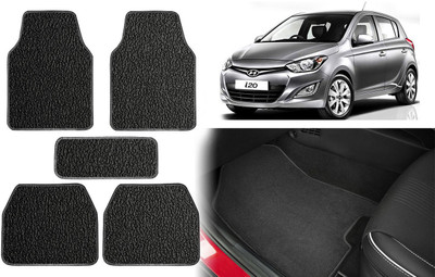 Selifuar PVC, Rubber Standard Mat For  Hyundai i20(Black)