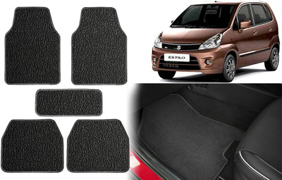 Selifuar PVC, Rubber Standard Mat For  Maruti Suzuki Zen Estilo(Black)