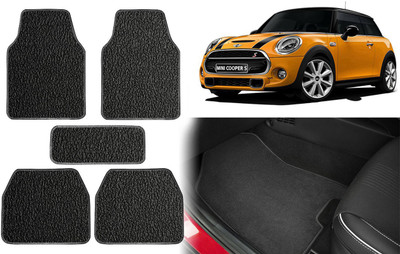 Selifuar PVC, Rubber Standard Mat For  Mini Cooper(Black, White)