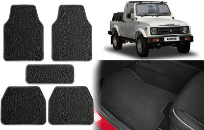 Selifuar PVC, Rubber Standard Mat For  Maruti Suzuki Gypsy King(Black)
