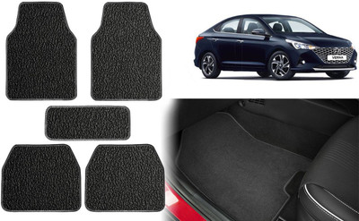 Selifuar PVC, Rubber Standard Mat For  Hyundai Verna(Black, White)
