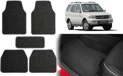 Selifuar PVC, Rubber Standard Mat For  Tata Safari Storme(Black, White)