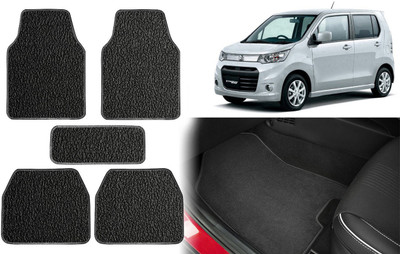 Selifuar PVC, Rubber Standard Mat For  Maruti Suzuki WagonR Stingray(Black)