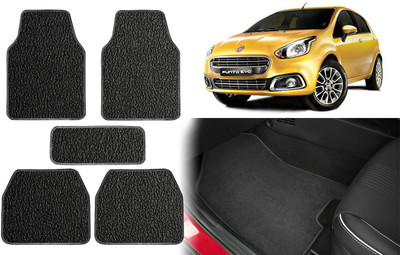 Selifuar PVC, Rubber Standard Mat For  Fiat Punto Evo(Black)