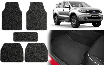 Selifuar PVC, Rubber Standard Mat For  Ford Endeavour(Black)