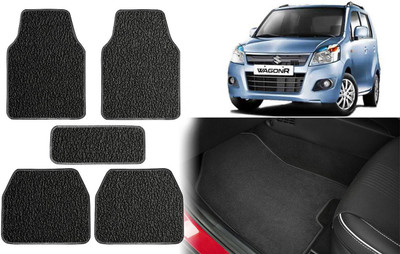 Selifuar PVC, Rubber Standard Mat For  Maruti Suzuki WagonR(Black)