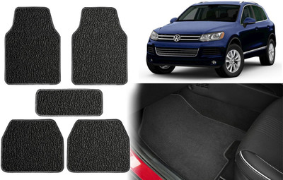 Selifuar PVC, Rubber Standard Mat For  Volkswagen Touareg(Black, White)