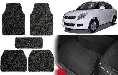 Selifuar PVC, Rubber Standard Mat For  Maruti Suzuki Swift Dzire(Black)